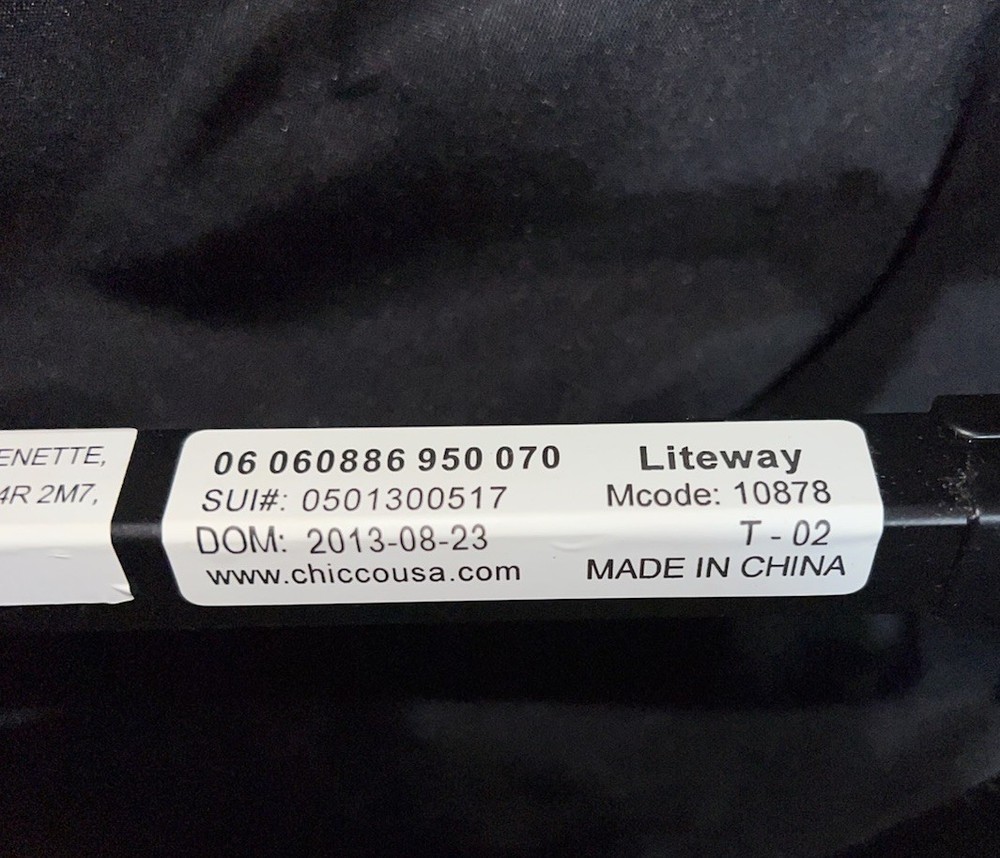 Chicco Lite Way Stroller Compact Fold • Excellent Condition