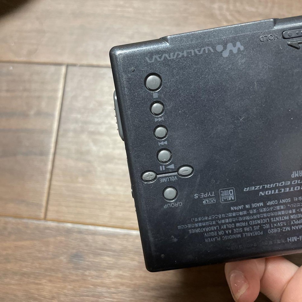 SONY MZ-E620 MD WALKMAN Console Tested Working