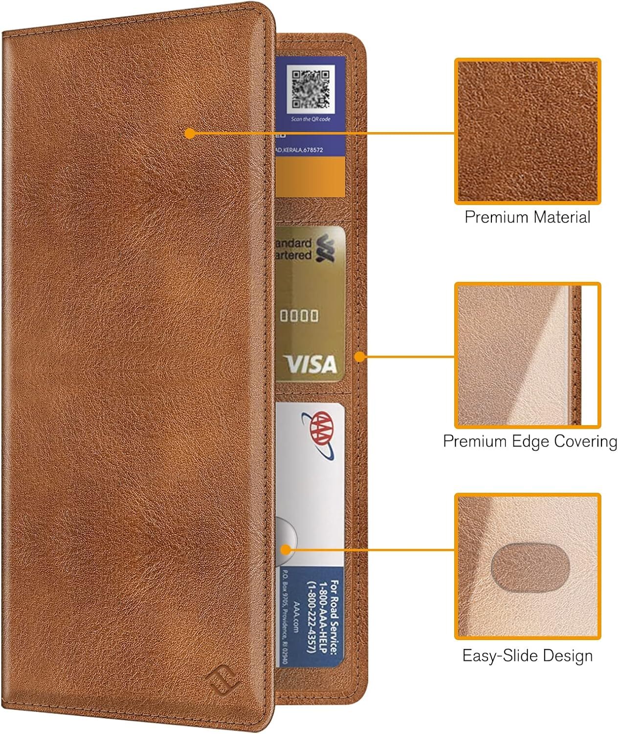 Car Registration Insurance Holder Car Document Holder Car Organizer Glove Box