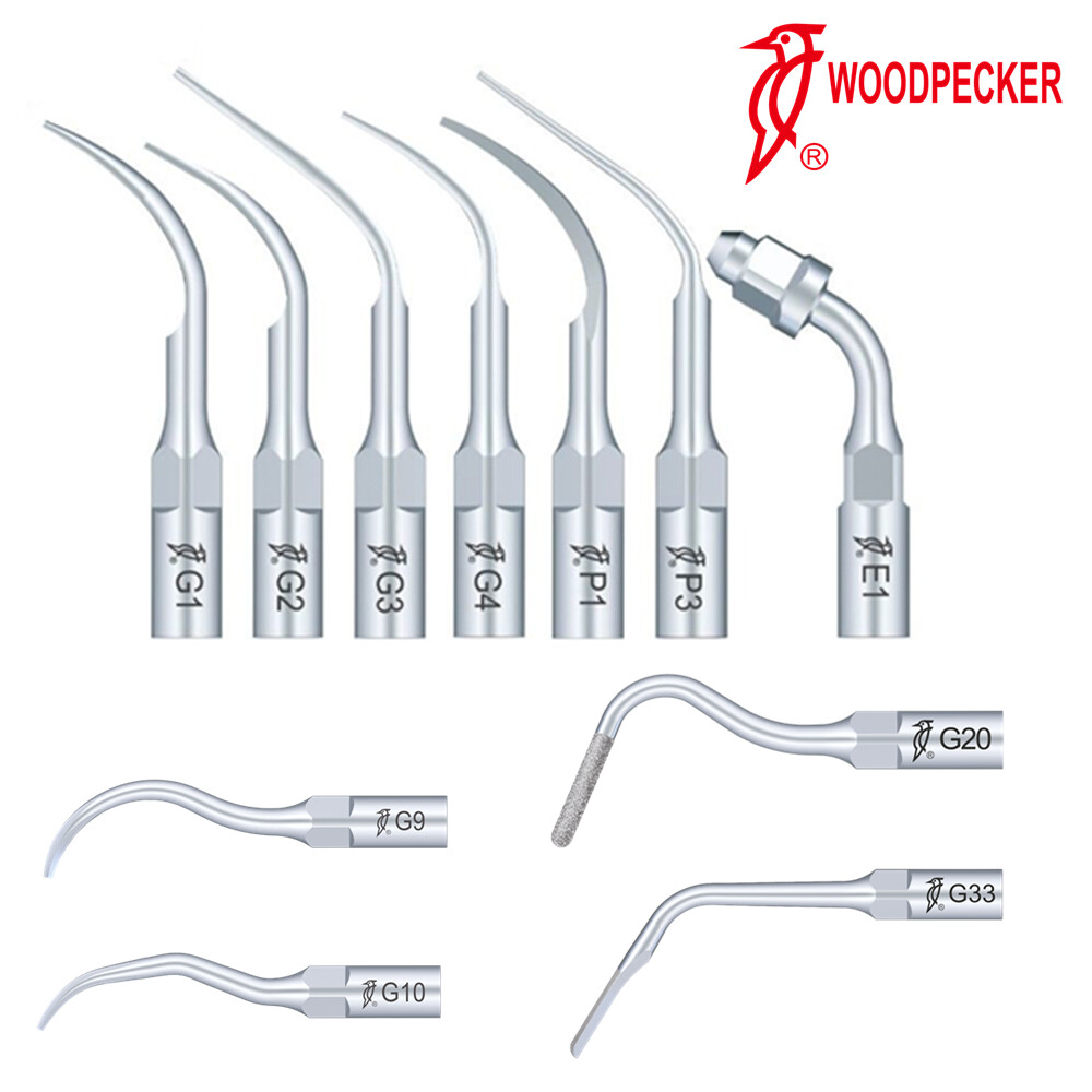 Woodpecker Dental Piezo Ultrasonic Scaler Endo Perio Tips Fit EMS Handpiece
