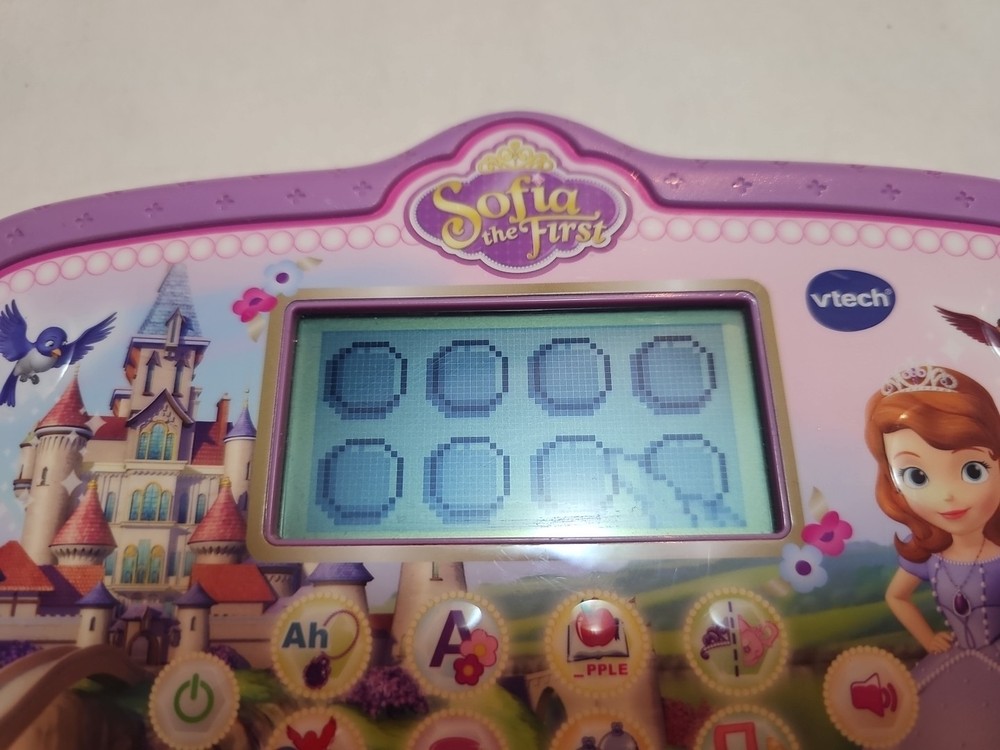 VTech Disney Princess Sofia First Royal Learning Tablet Electronic-tested