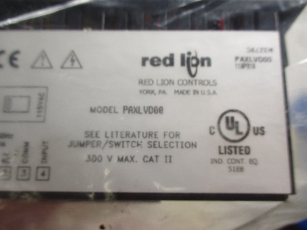 Red Lion PAXLVD00 Digital Panel Meter