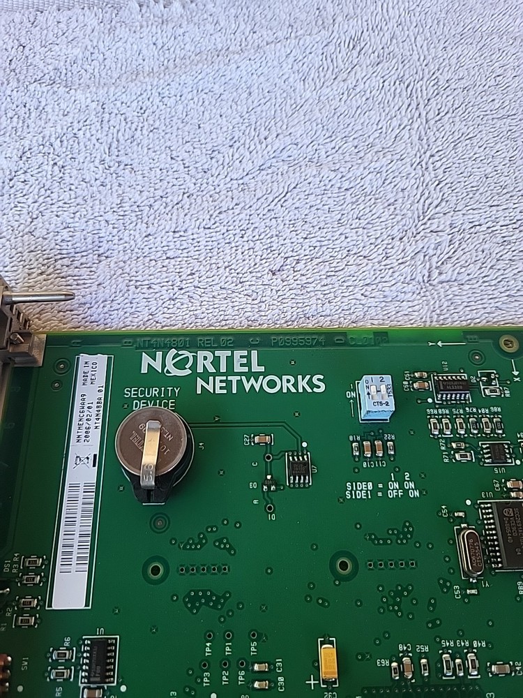 Nortel NT4N48BA System Utility Card