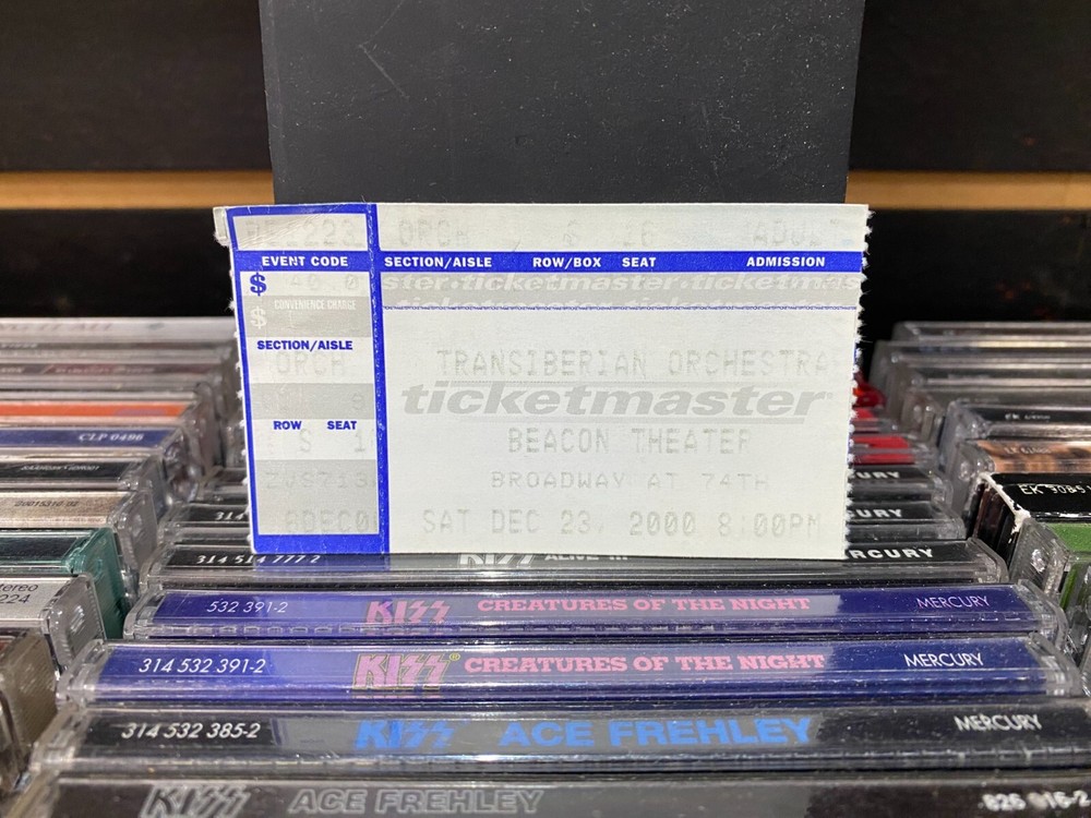 Trans-Siberian Orchestra Beacon Theater, NY December 23, 2000 Ticket [Used, VG]