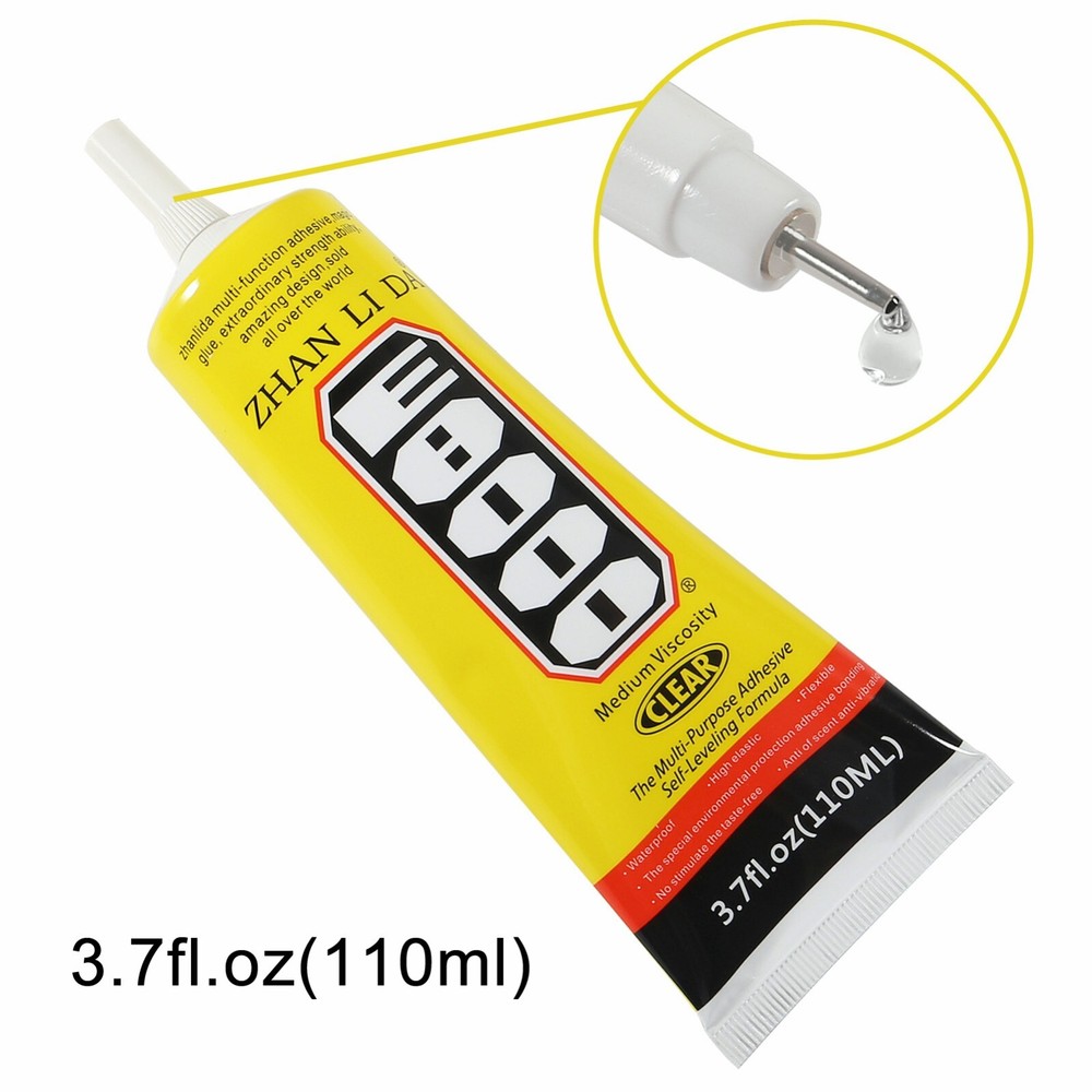 E-8000 Multipurpose High Performance Industrial Glue Semi Fluid Transparent
