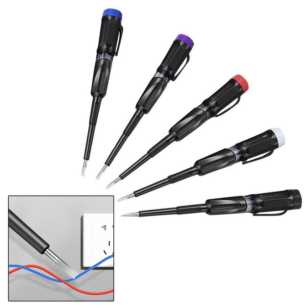 Efficient Line Detection Tool Screwdriver with Circuit Testing Function