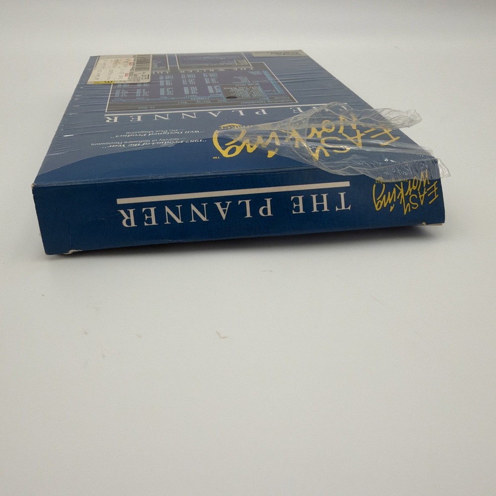 Easy Working The Planner Spinnaker IBM PC & Apple Complete Tested Working