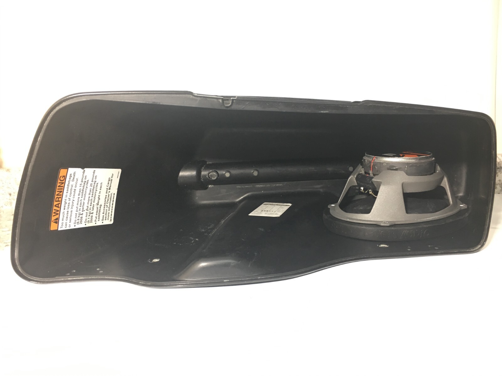 8" Rear Harley Saddlebag Speaker Mounting Ring Adapters 2014-2023