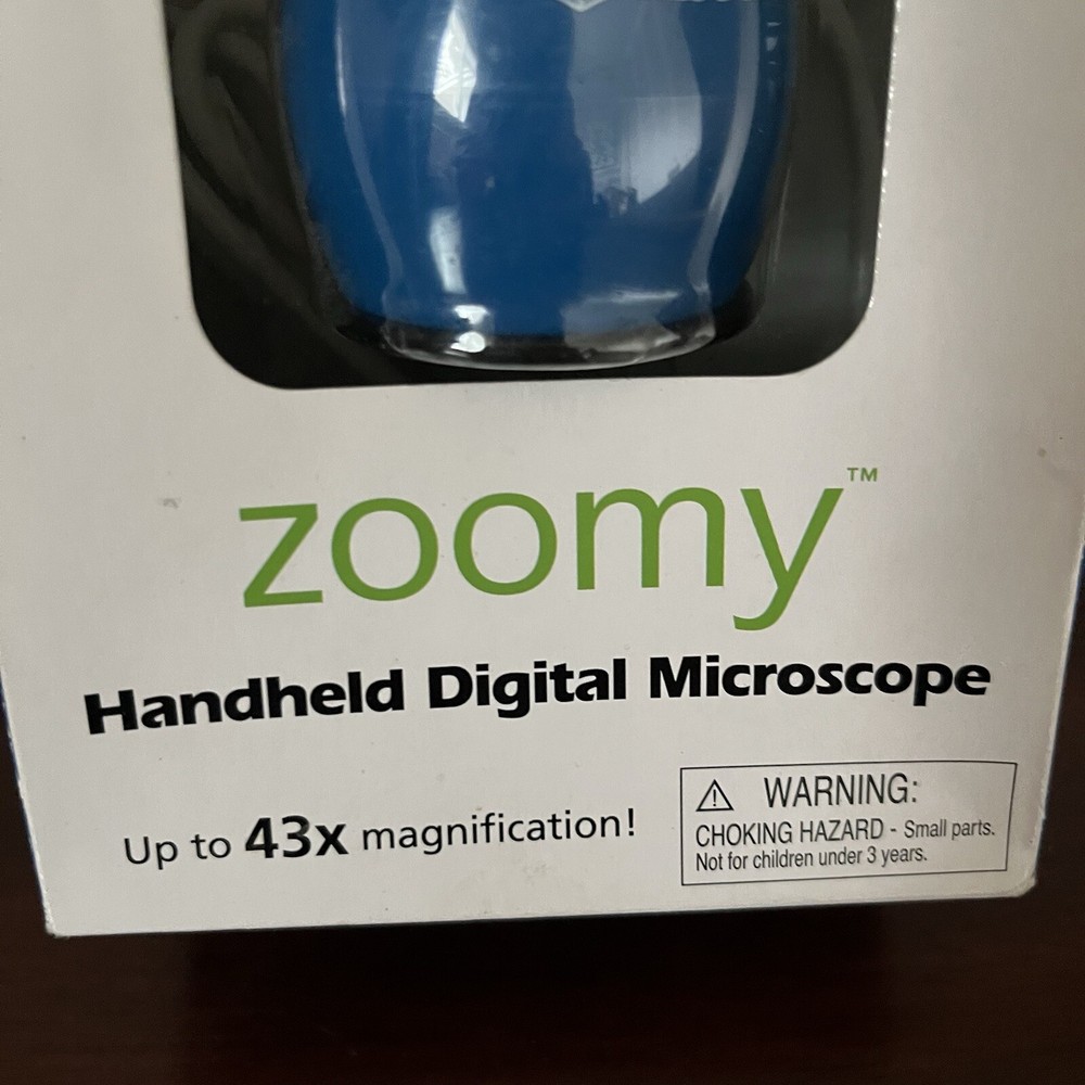 Zoomy By Learning Resources Handheld Digital Microscope - NIB - Never Opened