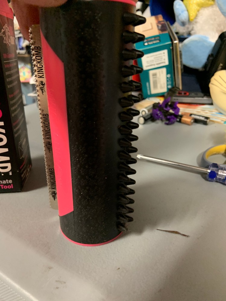 King Komb- Deshedding Tool- Hot Pink w/ Box