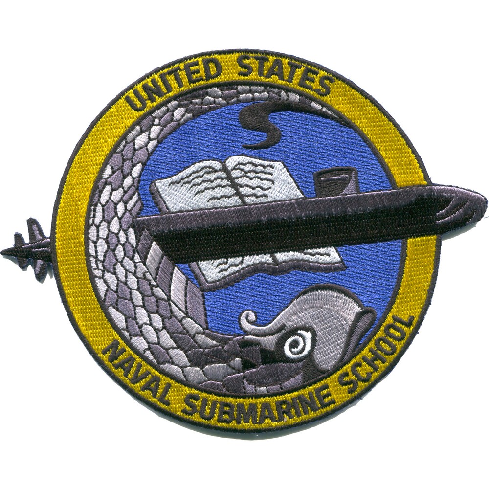 Naval Submarine School Patch