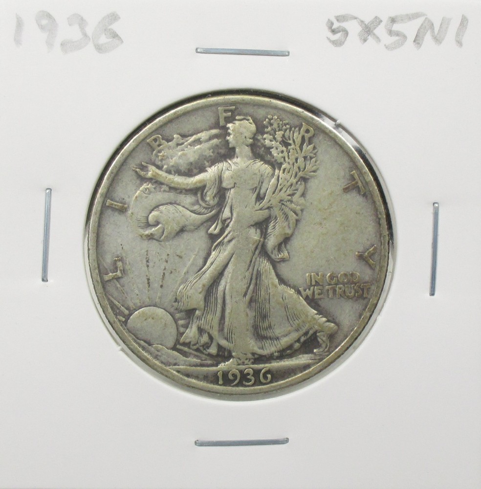 1936 Liberty Walking Half Dollar