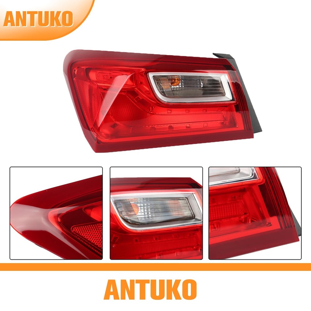Left Outer Tail Light Assembly for Malibu 2016-2021