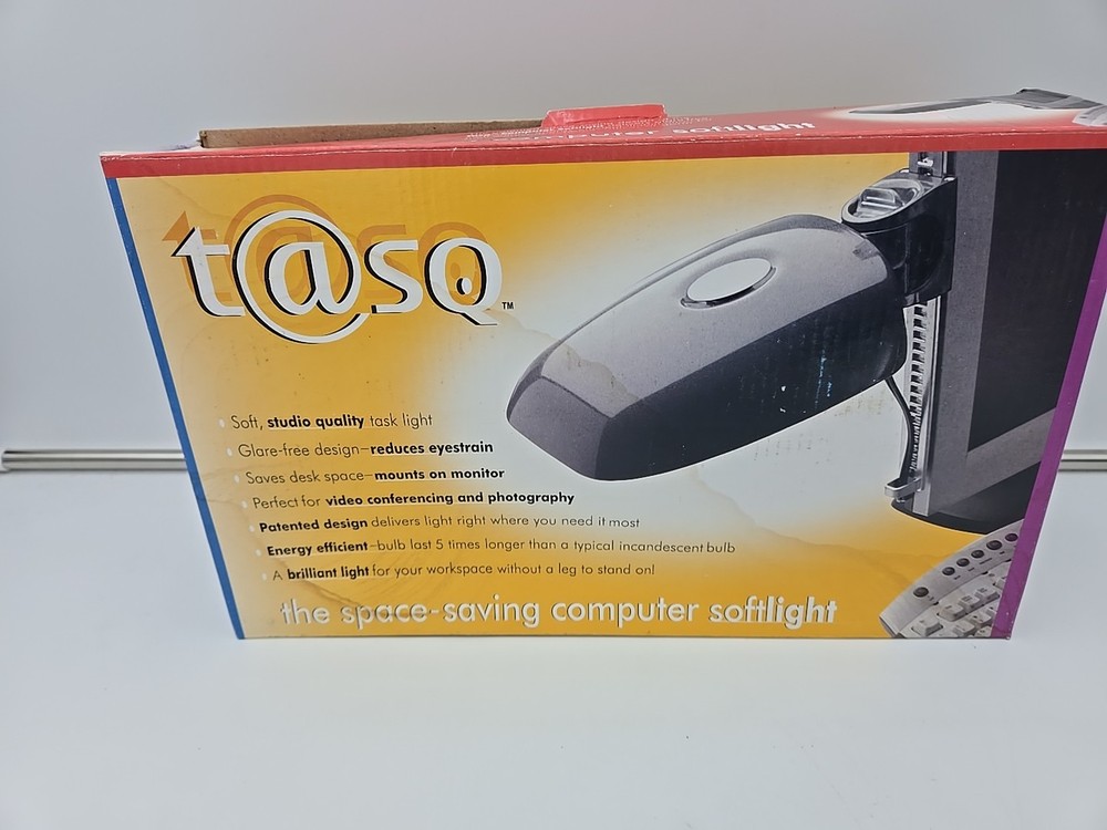 TASQ Space Saving Computer Softlight NEW IN BOX Great Condition