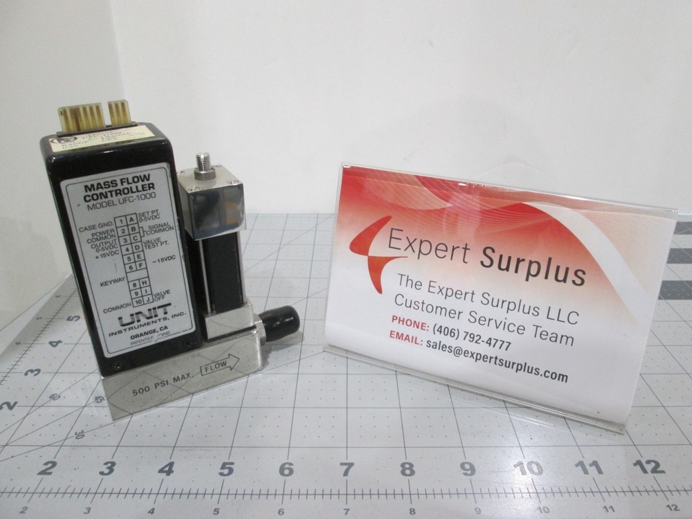 Unit, UFC-1000, Mass Flow Controller, CF4, 100 SCCM, Used