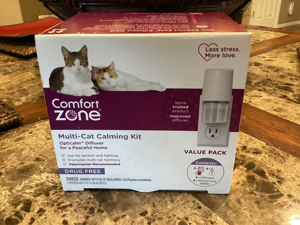 Deluxe Cat Calming kit ComfortZone ( 3 diffusers & 6refills)