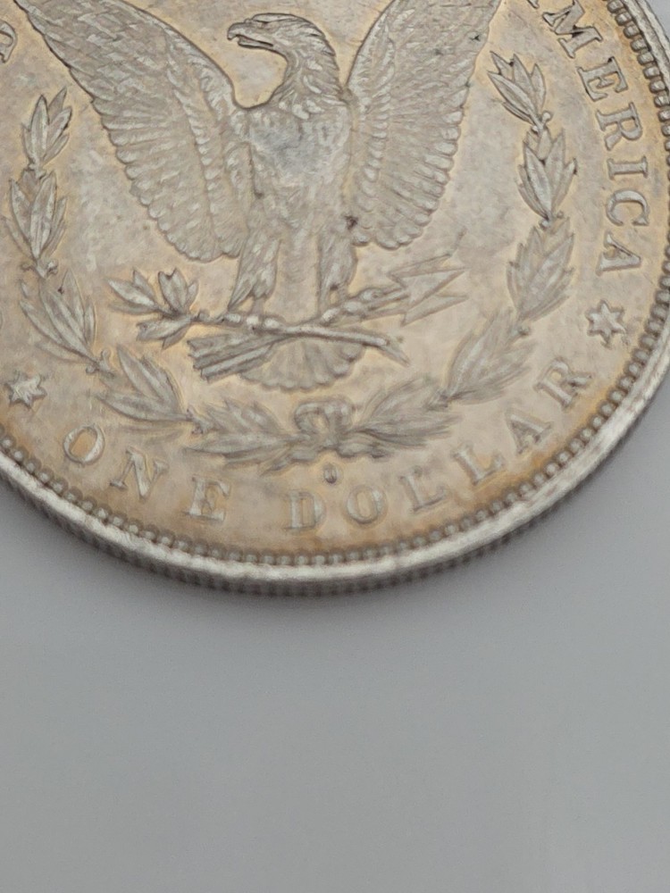 1881 O Morgan Silver Dollar