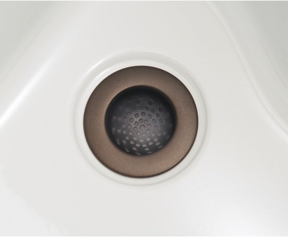 iDesign Bronze Kitchen Sink Drain Strainer Basket
