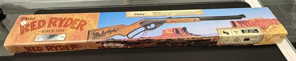 Daisy Red Rider Millenium Edition 2000 BB Gun Unused With Inserts W Box