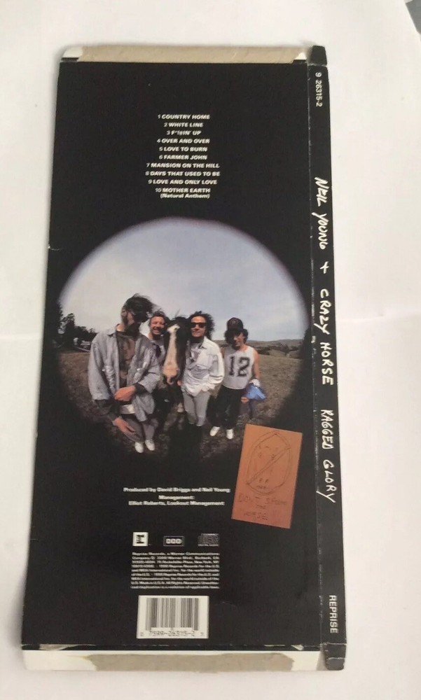 Neil Young & Crazy Horse-Ragged Glory-CD LONGBOX- BOX ONLY NO CD
