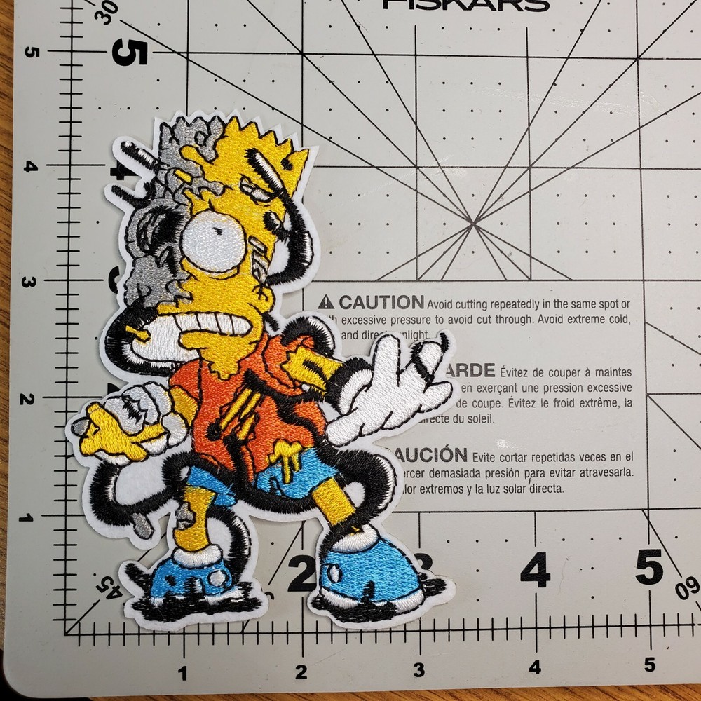 Treehouse of Horrors Bart Simpson Zombie Patch 4.5 inch