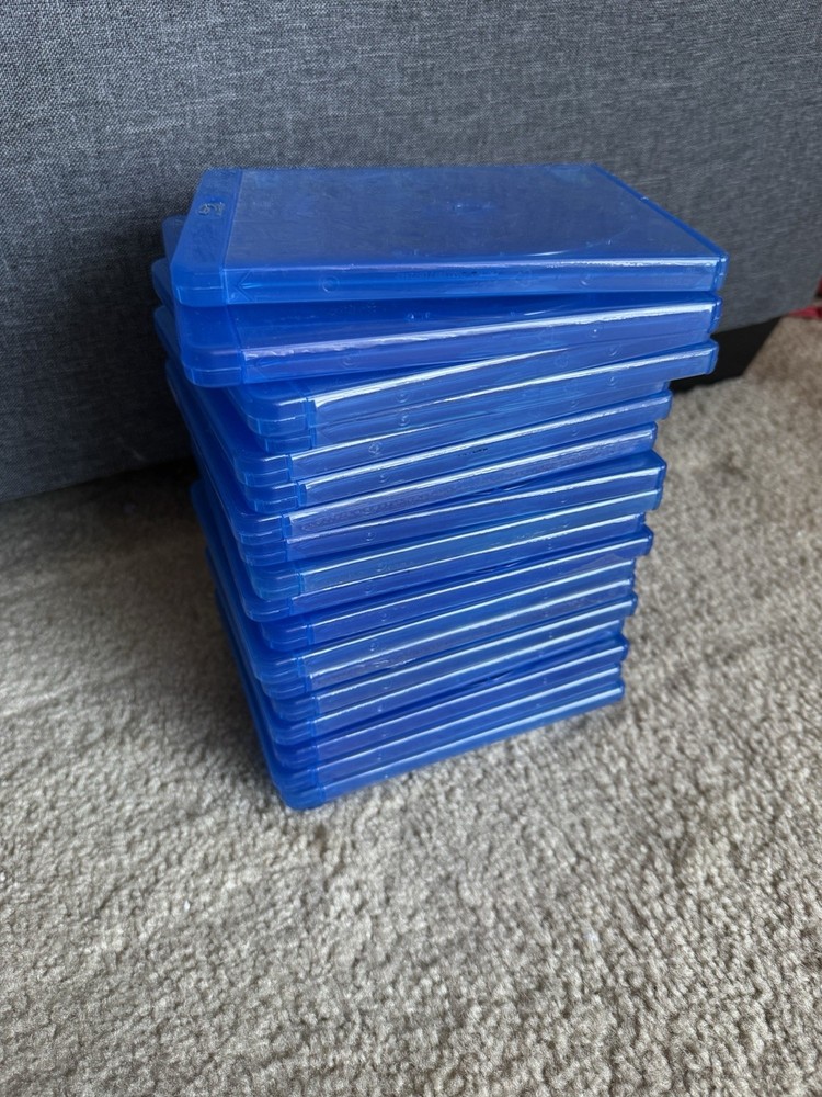 19x Empty Blu-ray Cases 2-Disc