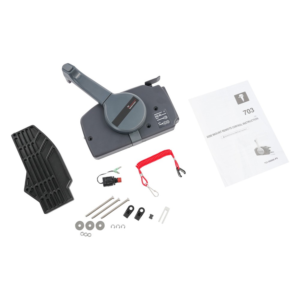 Reverse Outboard Remote Control Box Side Mount Outboard Motor Remote Control Box