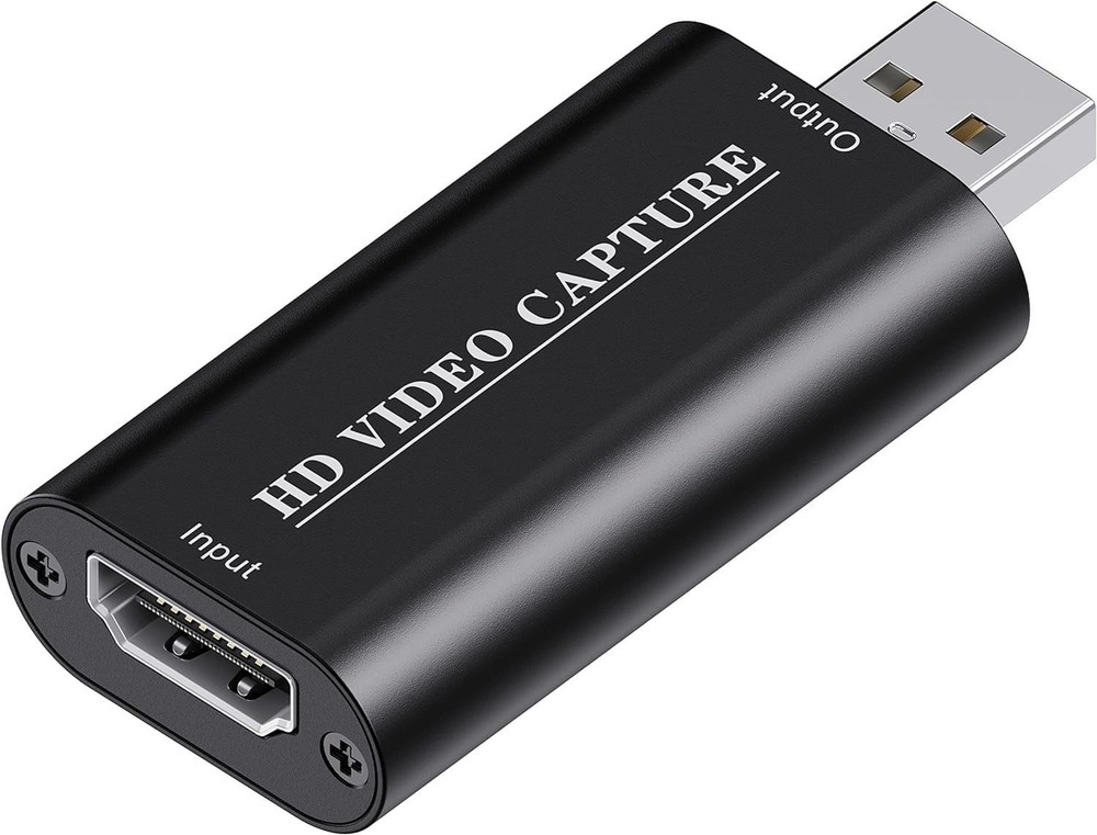 Versatile 4K HDMI Capture Device with 1080p Output for Educators & Streamers