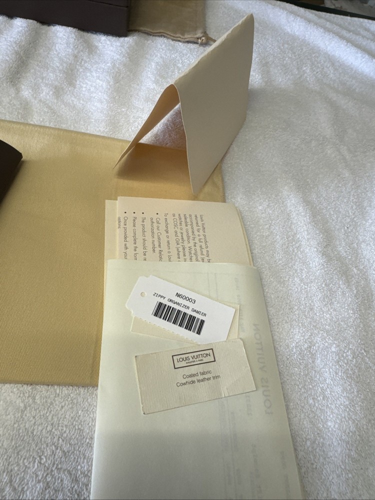 Authentic LOUIS VUITTON Empty Box