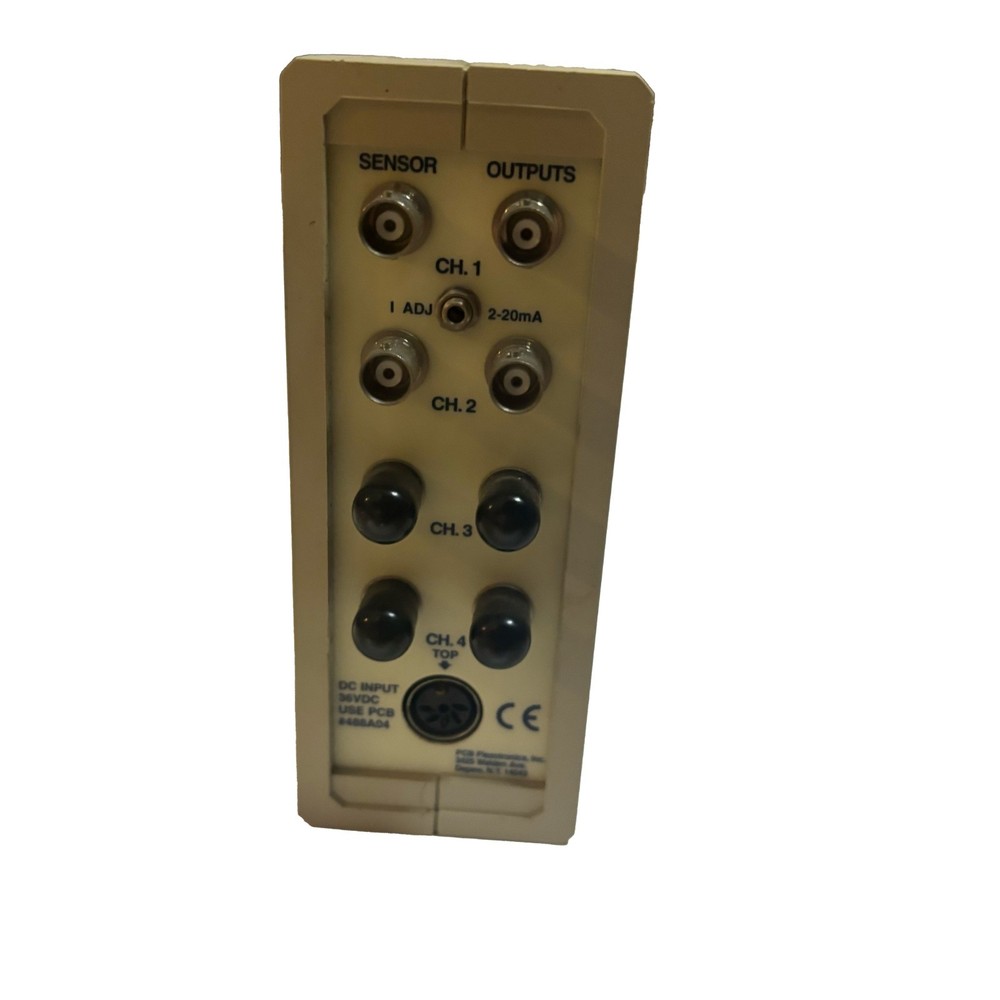 PCB 4 channel accelerometer signal amplifier/ conditioner