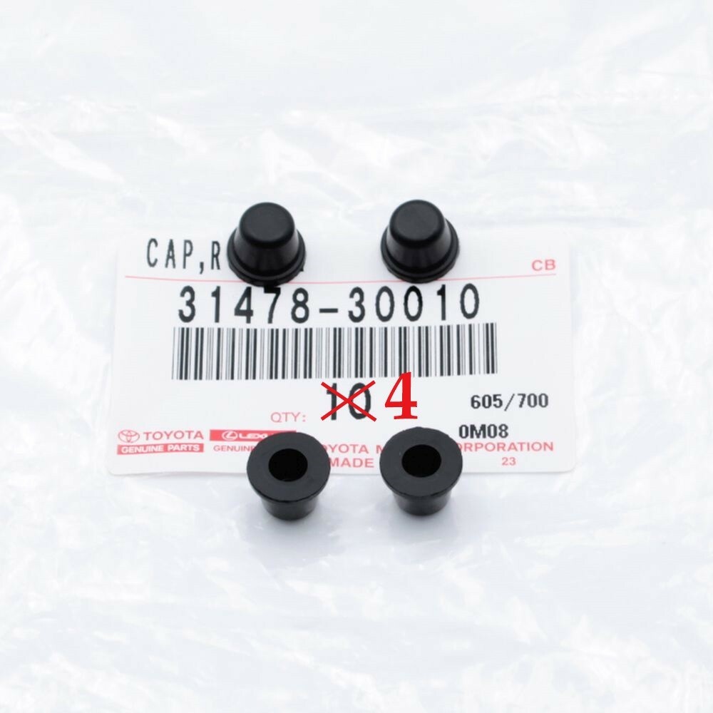 NEW GENUINE OEM TOYOTA SCION LEXUS BRAKE BLEEDER PLUGS SET OF FOUR 31478-30010