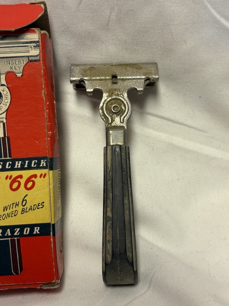 vintage schick eversharp injector razor 66 Boxed