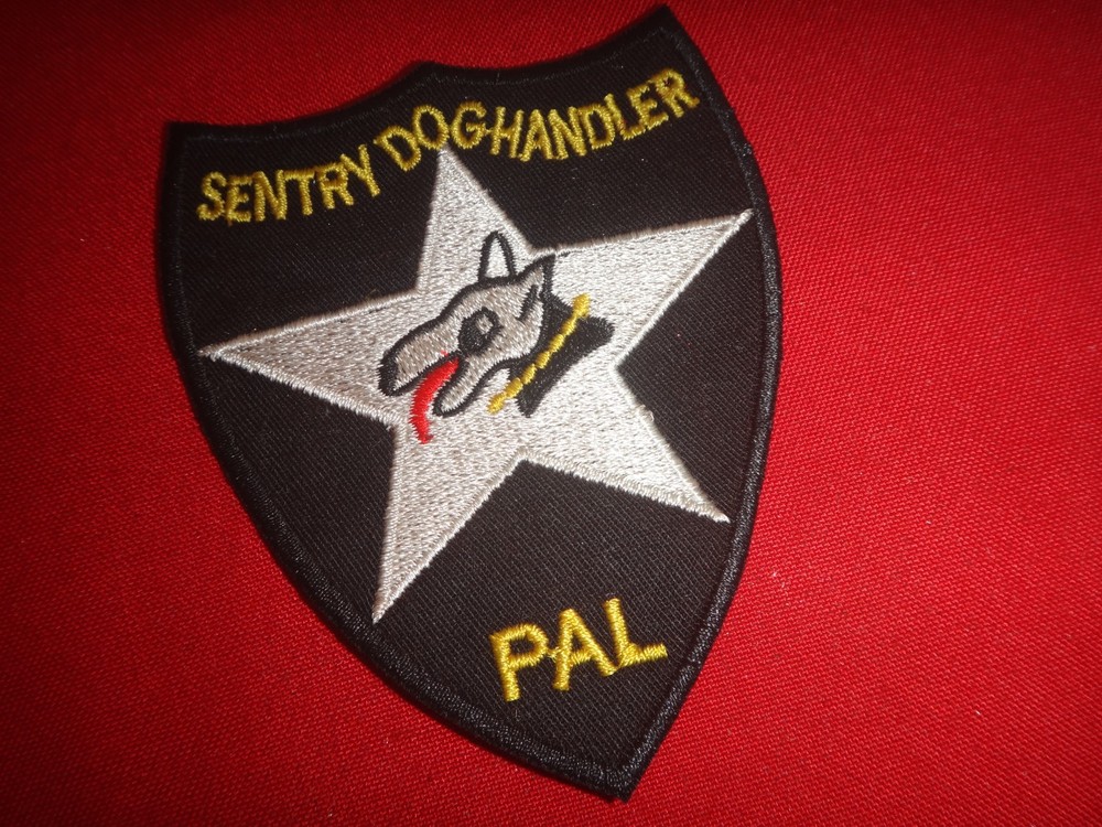 Korea War Patch US 2nd Infantry Division SENTRY DOGS HANDLER "PAL"