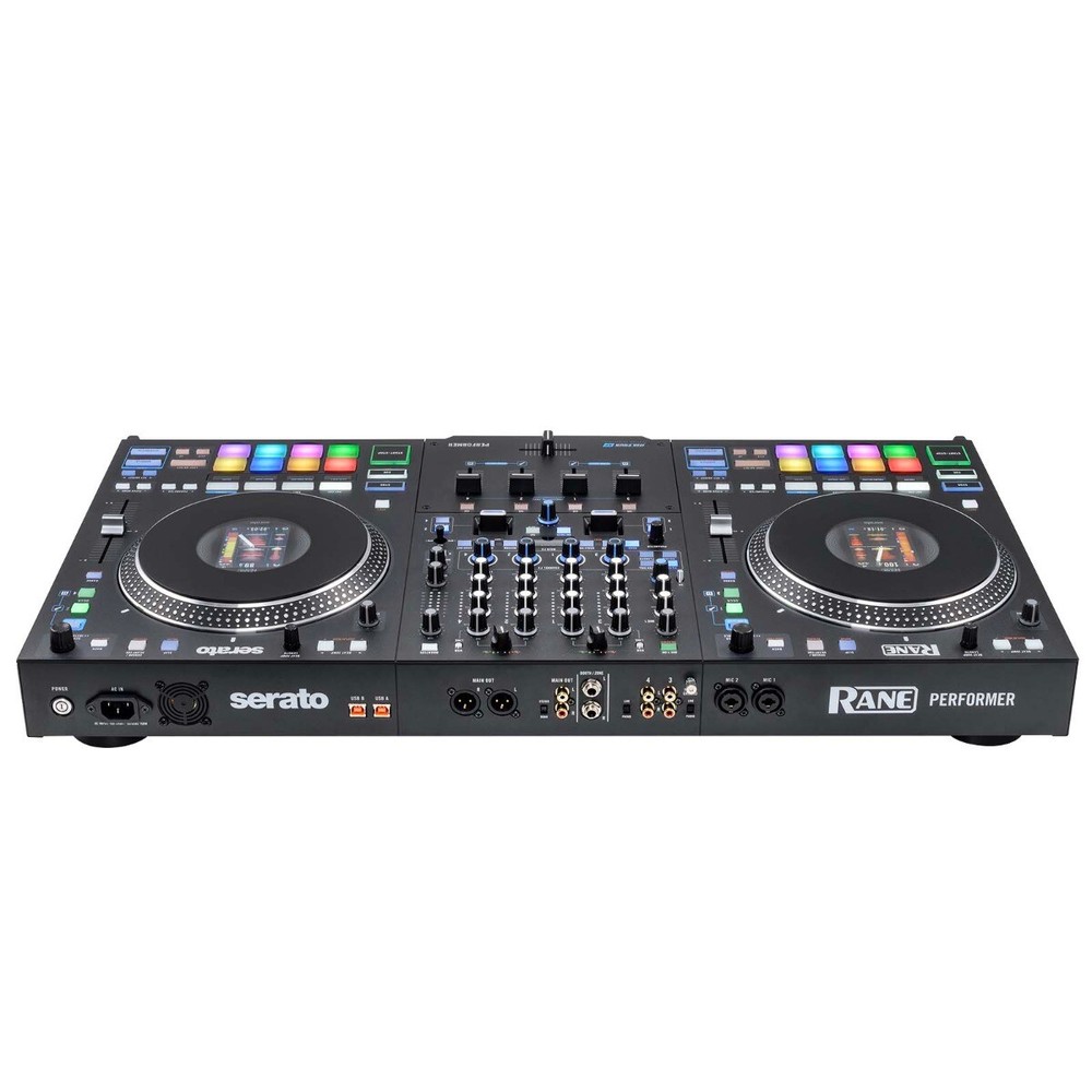 Rane PERFORMER 4-Channel Motorized Stems Pro DJ Controller w Black Case