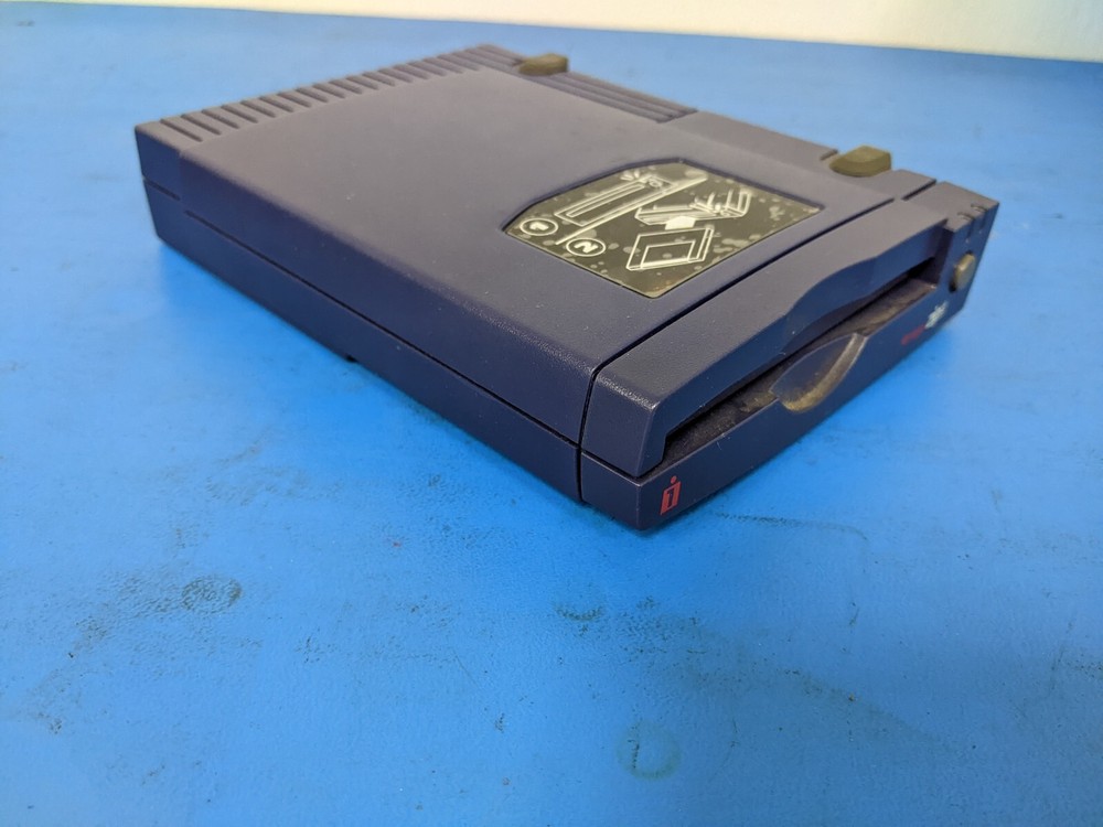 iOmega Zip 100 External Drive PC Parallel Port Back Up Model Z100p2