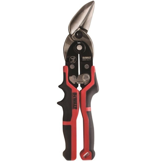 Dewalt Ergo Aviation Snips Offset Left Cut