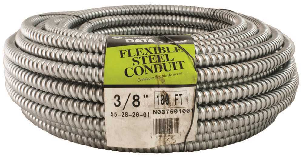 3/18 in. x 100 ft. Dataflex Flexible Metal Conduit Multi-Colored