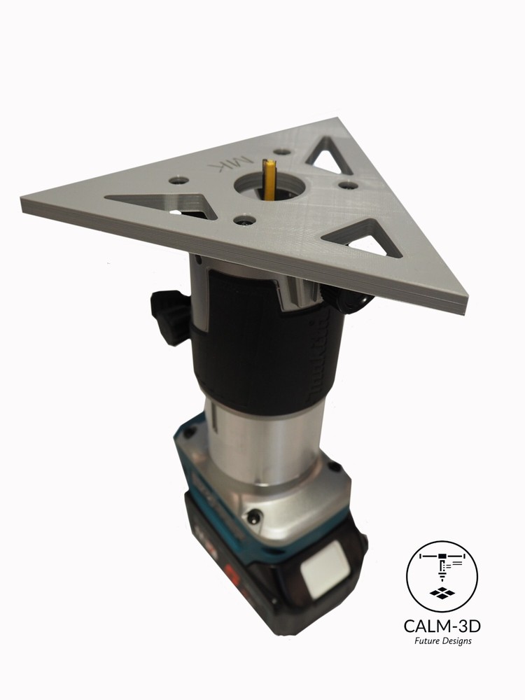 Makita DRT50 & RT0700C Compatible Triangular Trim Router Base – INC P&P
