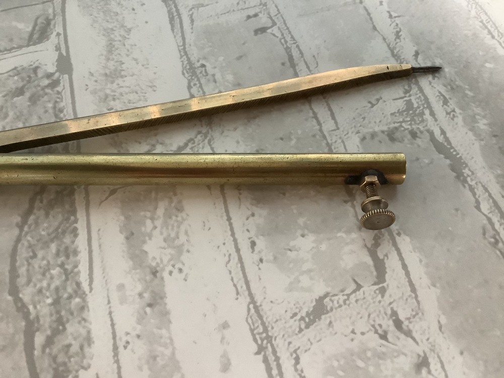 Vintage Brass Drawing Compass