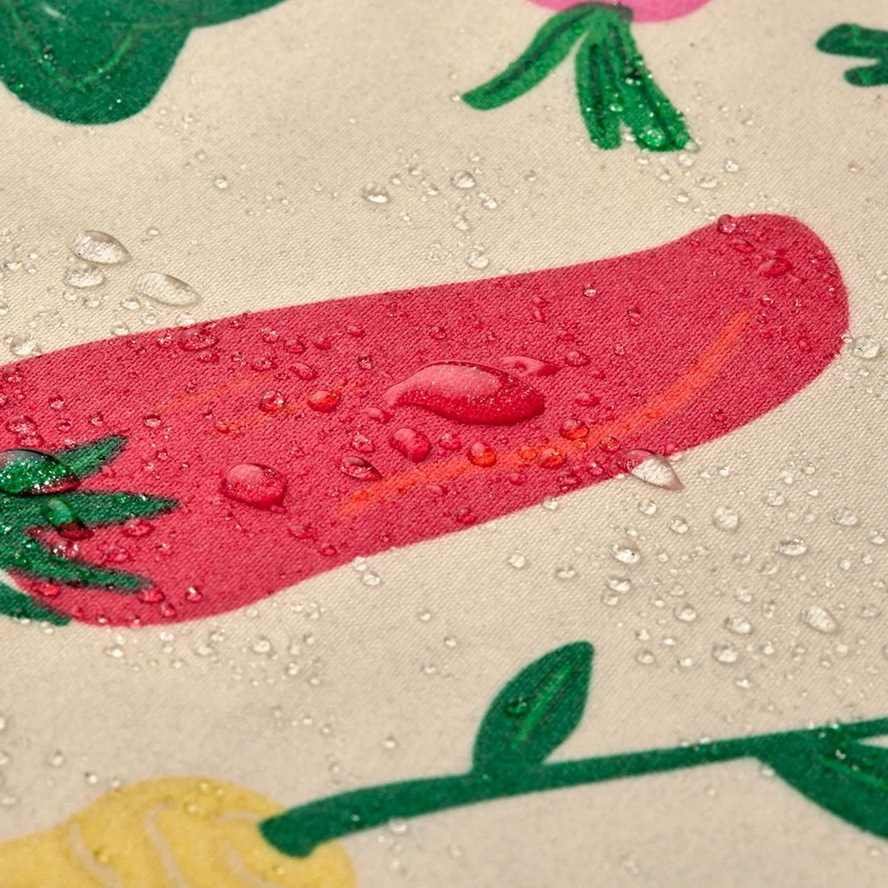 IKEA TABBERAS Tablecloth, Wipeable Patterned/Multicolor, 57" x 94" New