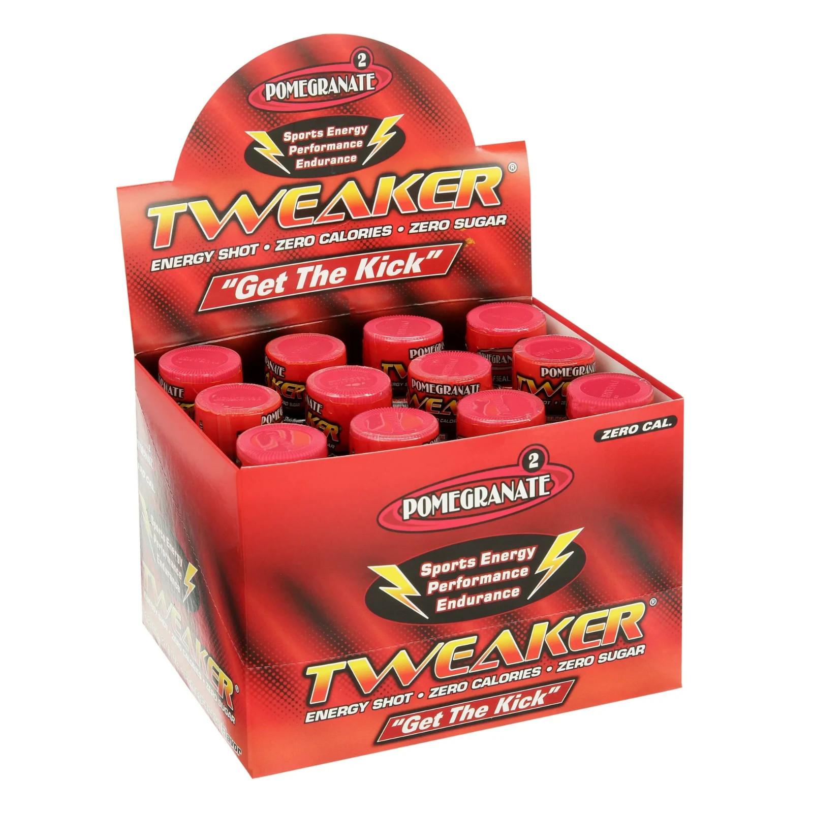 Tweaker Energy Shot, Pomegranate, 2 fl oz, 12 Count.....