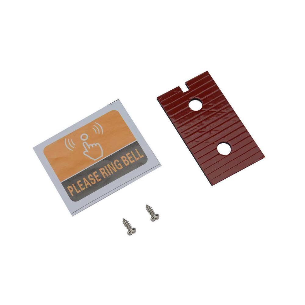 Wireless Doorbell Chime Waterproof Plugin Receiver Adjustable Volume 1000FT Kit