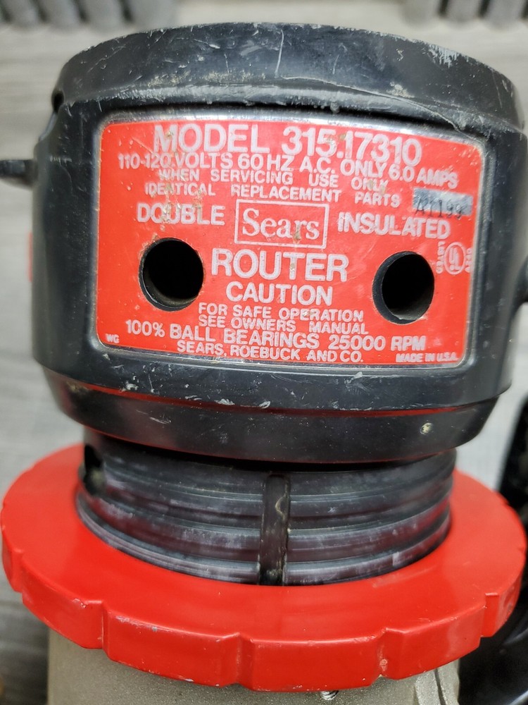 Craftsman 3/4 Hp Router