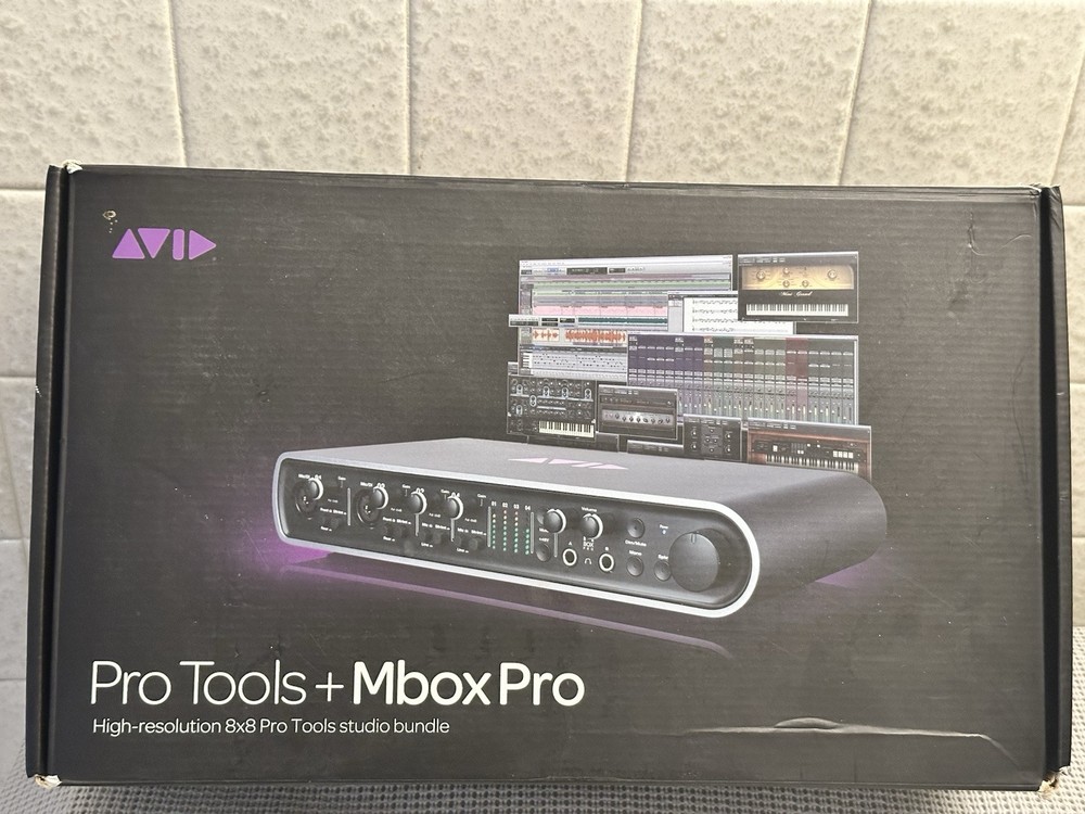 AVID Mbox 3 Pro Audio Interface w Premium Black Lion Modification