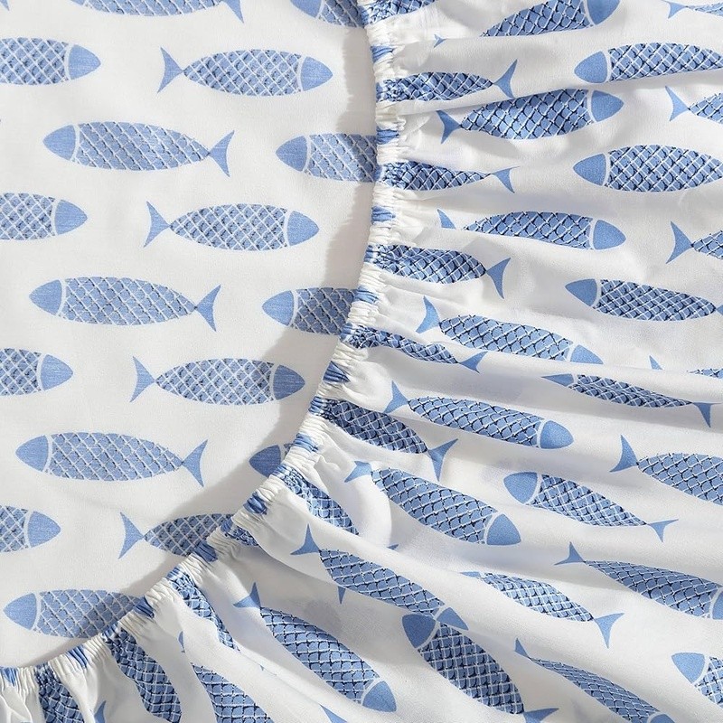 Cotton Percale Sheet Set Soft Cozy Durable Elastic Fitted Comfortable Bedding US