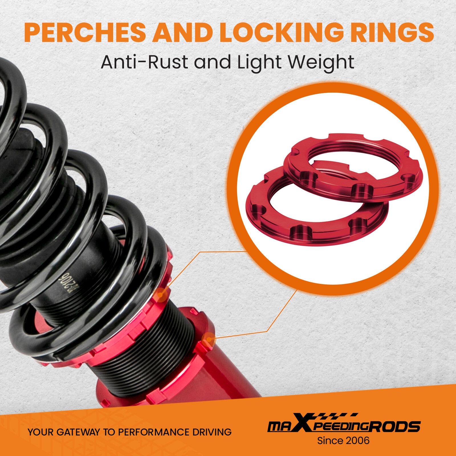 Coilover Suspension Lowering Kit for Honda Civic 92-00 Acura Integra 94-01