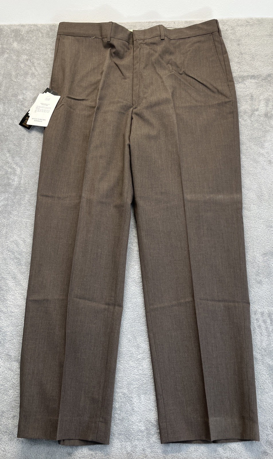 Farah Trevira Vintage Pants Men’s Brown 40x32 NWT
