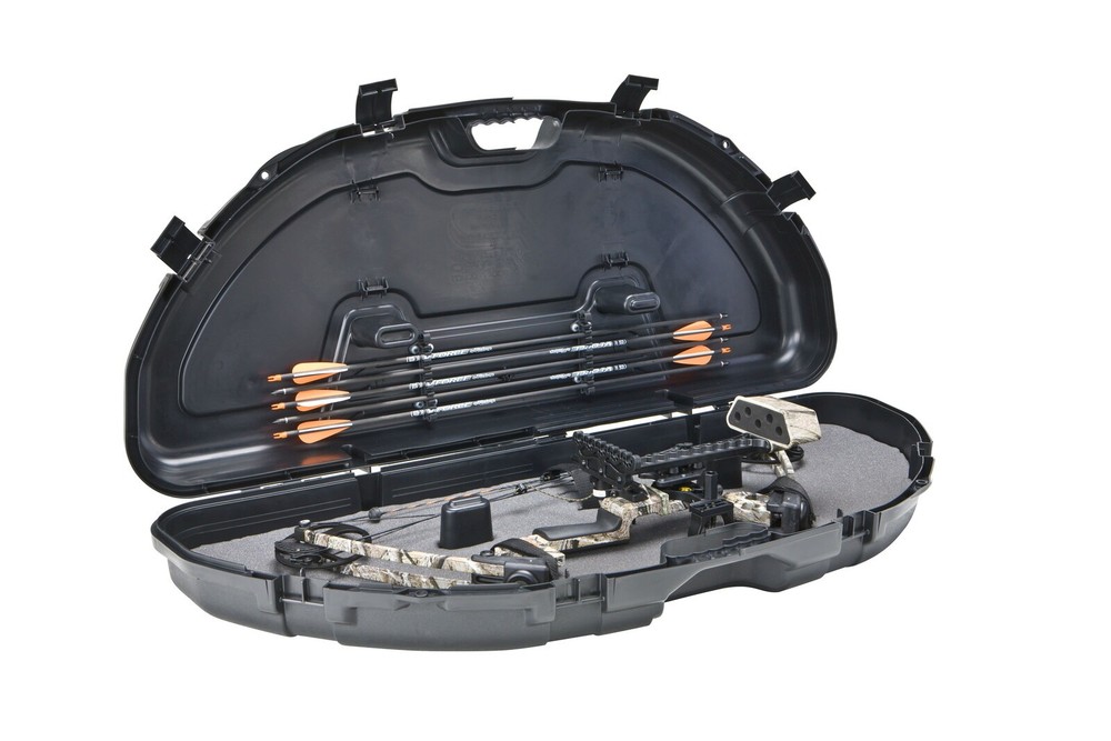 Protector Compact Bow Case Archery Storage Lockable Rugged Padded Protection