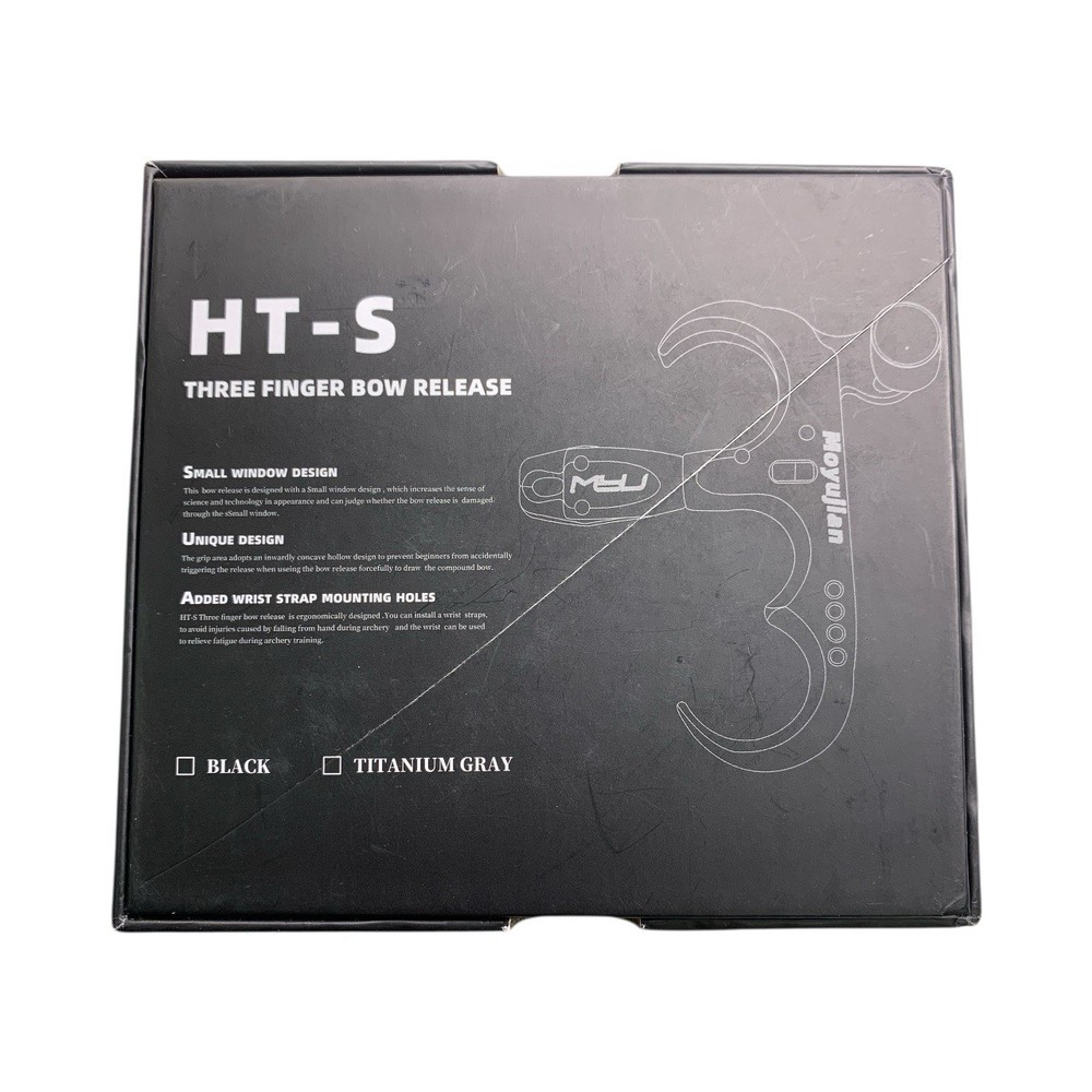 Moyujian Compound Bow Release,Archery Release Aids, 360 ° Rotatable Mechanize...