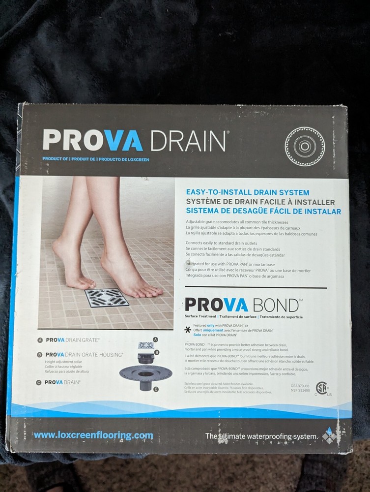 Prova Chrome Drain Kit